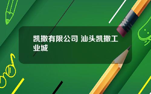 凯撒有限公司 汕头凯撒工业城
