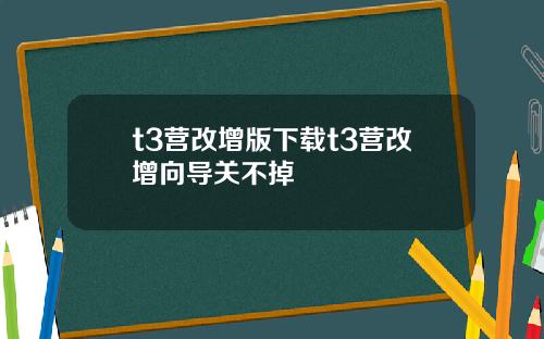 t3营改增版下载t3营改增向导关不掉