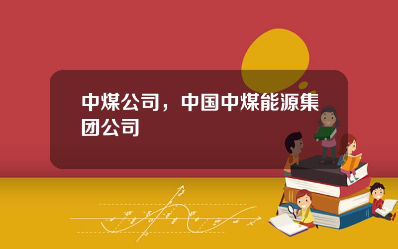 中煤公司，中国中煤能源集团公司